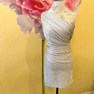 Short Silver ABS Dress